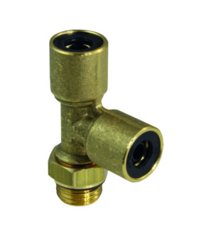 Einstellbare T-Einschraubverschraubung PIB24-12-M22X1,5-B-0-G