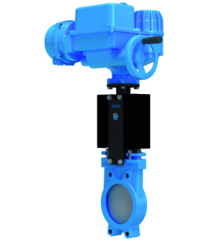 Plattenschieber mit Elektroantrieb A1MD2HS3-B-125-B-01