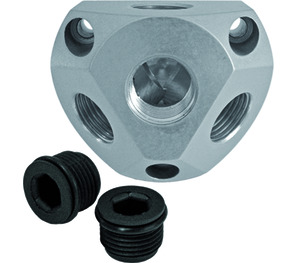 razvodnik 1x3/4", 3x1/2"