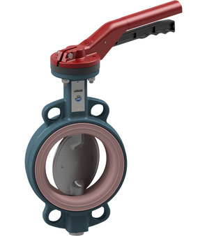Leptirasti zaporni ventil s ručicom BUW2-040-DSC-L