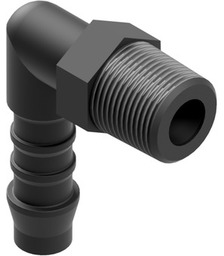 Male elbow hose nozzle 4-1/4"