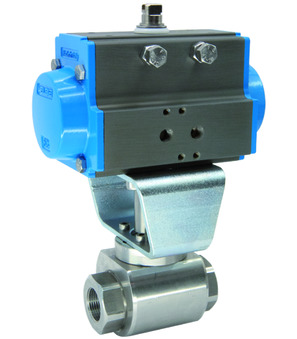 Ball valve with pneumatic actuator Series BAK1-D0