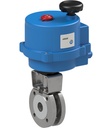 Flanged ball valve with electrical actuator Series 8E005