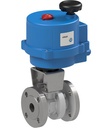Flanged ball valve with electrical actuator Series 8E053