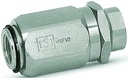 Unidirectional flow control valve Series VRF