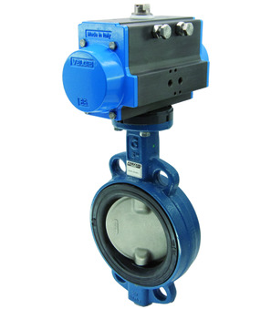 Butterfly valve with bare shaft Series BUW6-ASN-D2