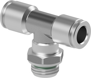Male stud branch tee swivel Series PI21-360