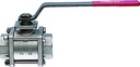 Edelstahlkugelhahn Serie BA138