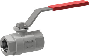 Edelstahlkugelhahn Serie BA242