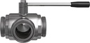 Edelstahlkugelhahn Serie BA169