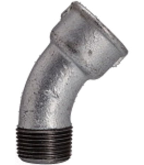 Elbow adapter 45°