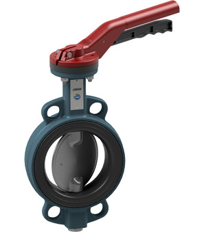 Absperrklappe mit Handhebel Serie BUW8-CSN-L
