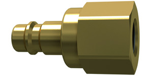 Coupling plug Shut-off DN 7,2 Series C0PS72-F