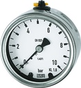 Bourdon tube manometer MA029-63R-25