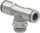 Male stud branch tee swivel PIF21-10-14-N-0-360
